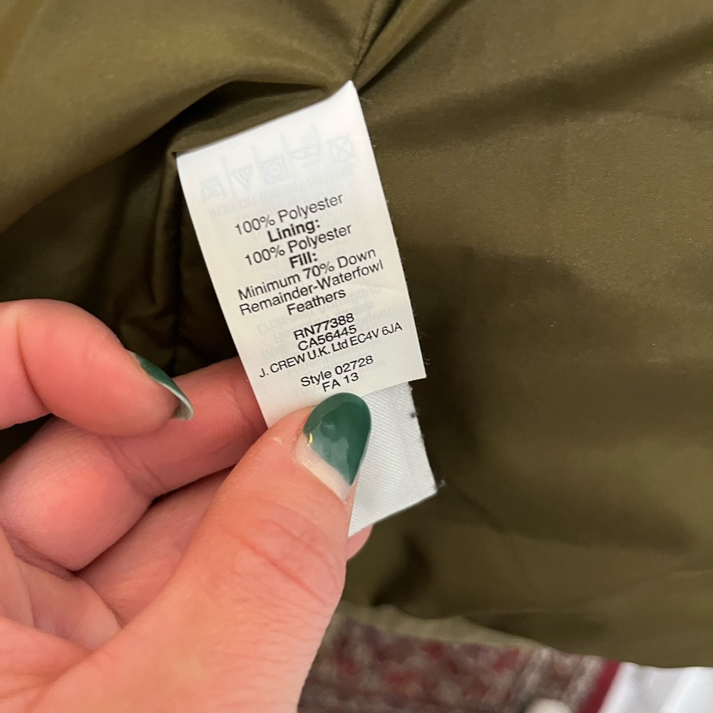 Camo J-Crew vest, in excellent condition - Picture 2 of 4